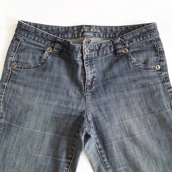 Michael Kors Womens Straight Leg Jeans 8 Blue - Picture 4 of 5
